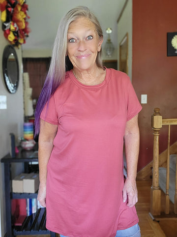 Leslie Side Slit Tunic