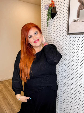 CARLA 3/4 SEAMED TOP