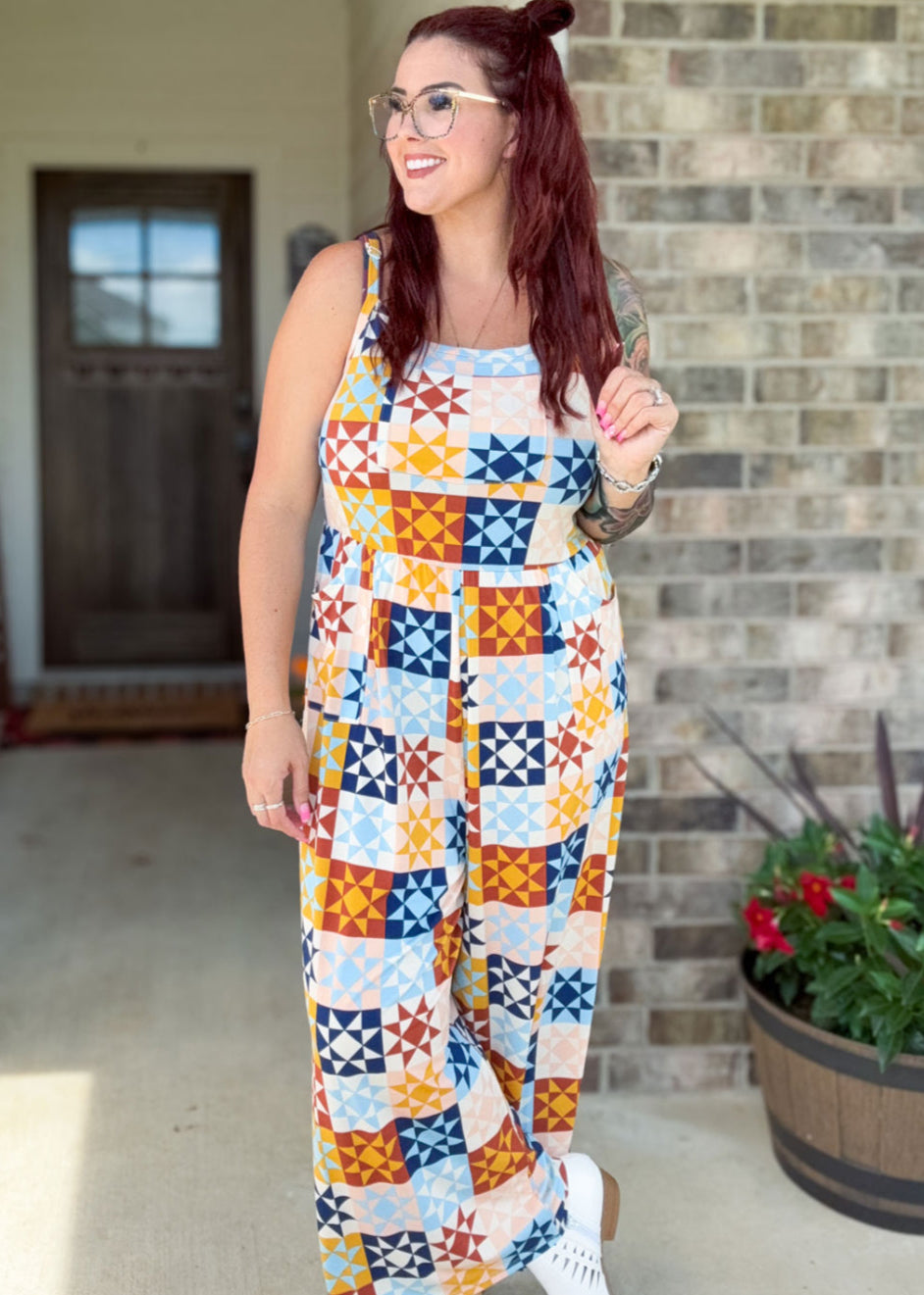 Leola Wide Leg Cami Jumpsuit