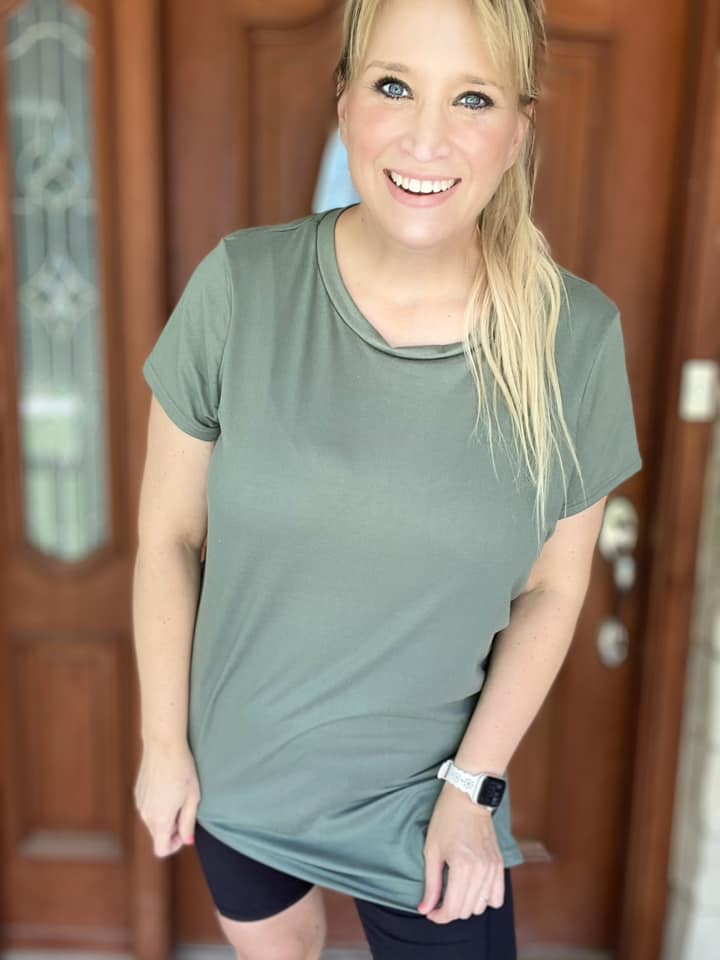 Leslie Side Slit Tunic