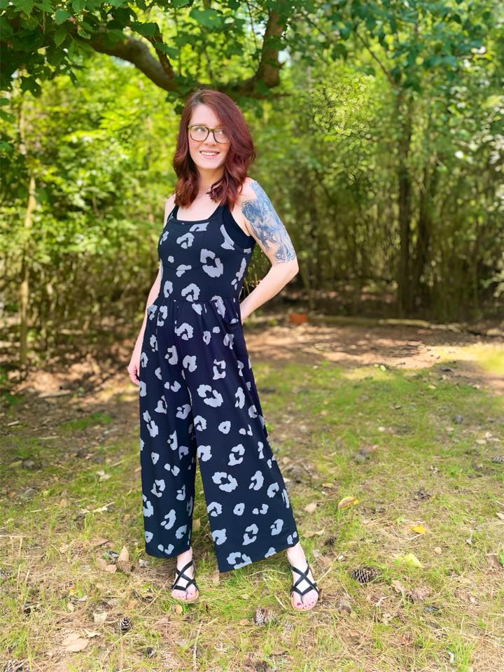 Leola Wide Leg Cami Jumpsuit