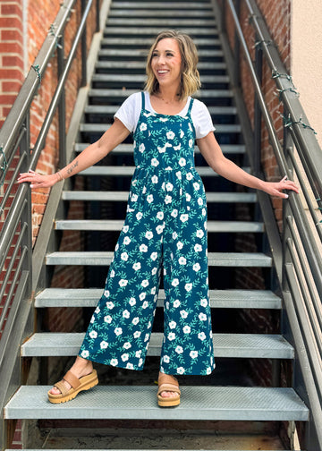 Leola Wide Leg Cami Jumpsuit