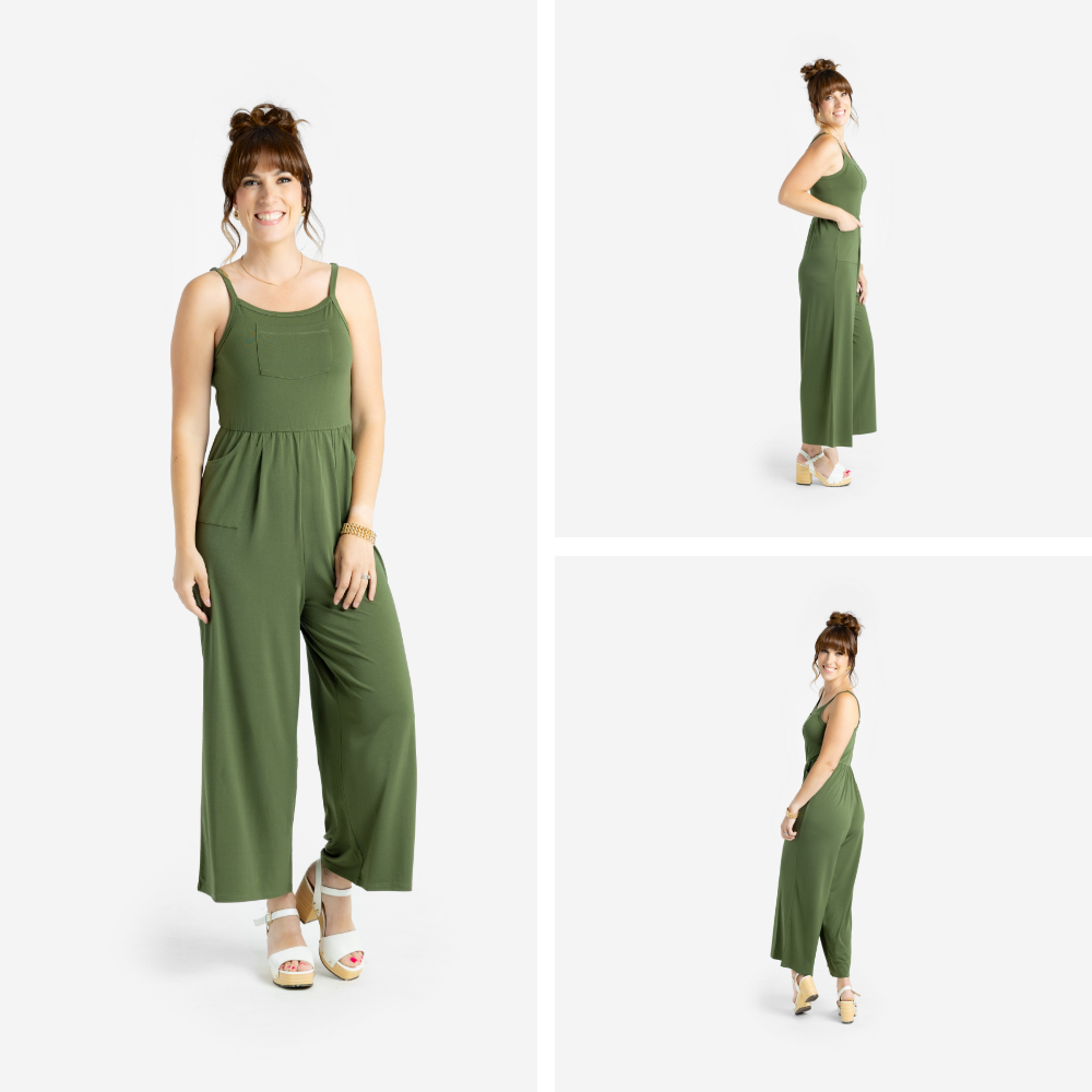 Leola Wide Leg Cami Jumpsuit