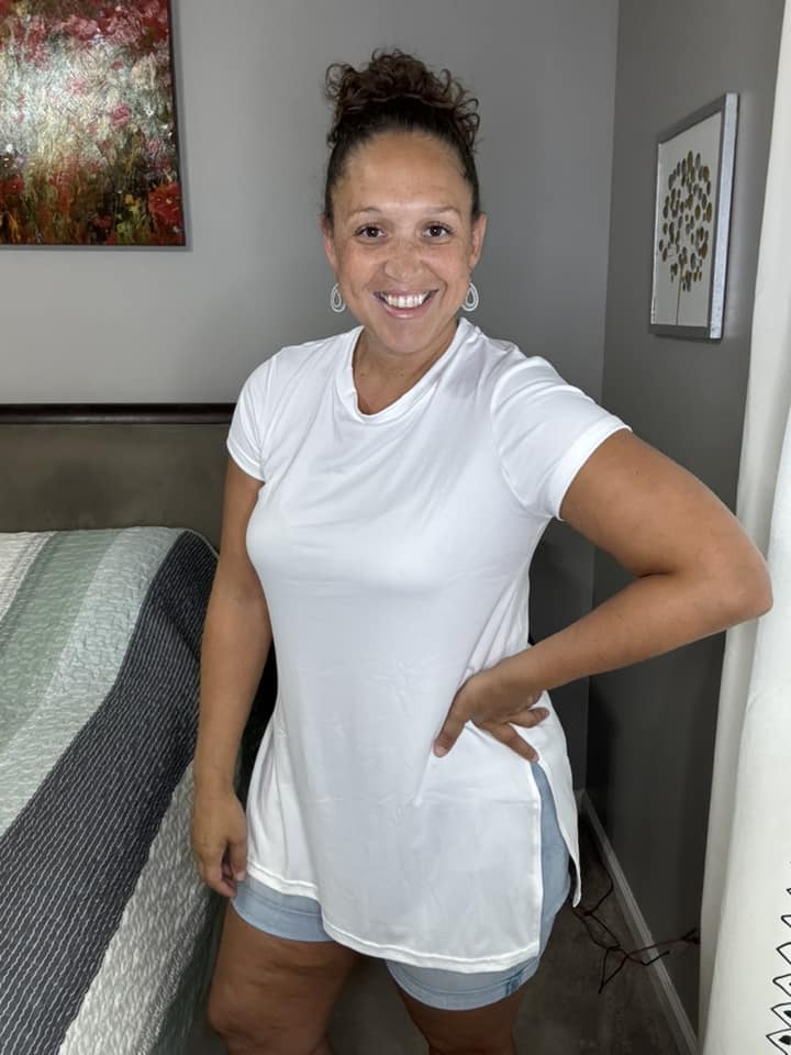 Leslie Side Slit Tunic