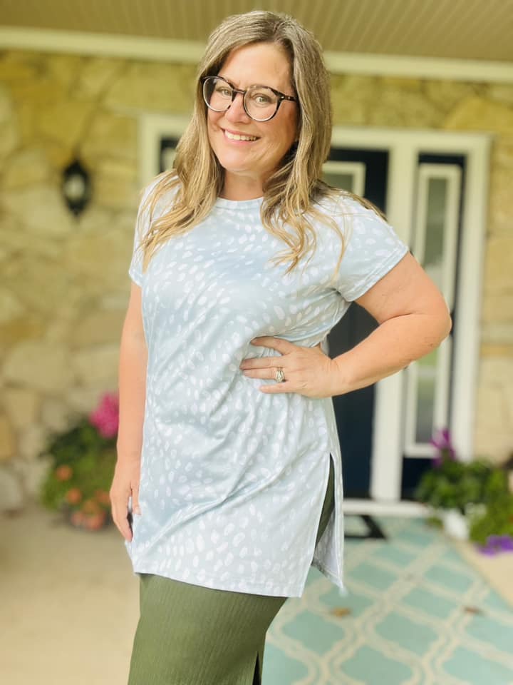 Leslie Side Slit Tunic