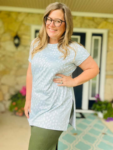 Leslie Side Slit Tunic