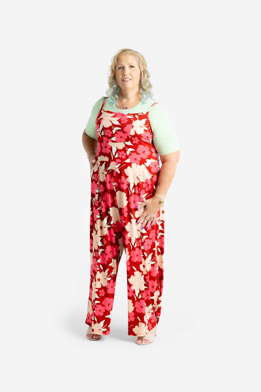 Leola Wide Leg Cami Jumpsuit